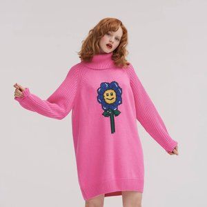 EUC Lazy Oaf sweater dress